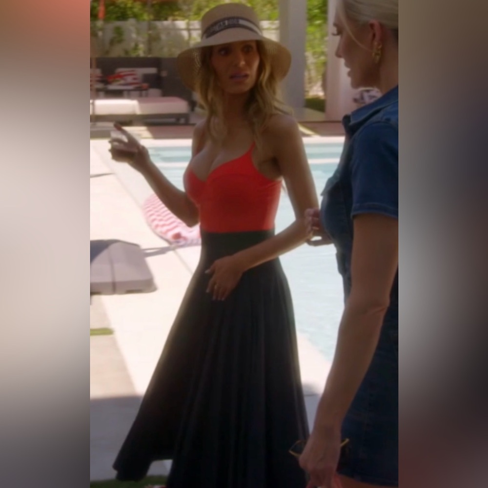 Ramy Brook Red One Piece Swimsuit - Picture 6 of 6